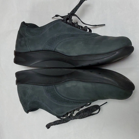 Sas Walk Easy Orthotic Shoe 9W Gray Suede - Picture 3 of 10